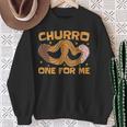 Churro One For Me メキシコ料理 揚げ生地が大好き チュロス スウェットシャツ 年配の女性への贈り物