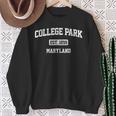 College Park Maryland Est 1895 Camisa de entrenamiento Regalos para ancianas
