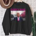Daddy's Home President Donald Trump Pink Trumpelfie スウェットシャツ 年配の女性への贈り物