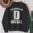 Diesels Mechanic For D He Wants The Diesels スウェットシャツ 年配の女性への贈り物