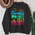 Family Vibes 2025 Making Memories Together Tie Dye Summer Sweatshirt Gifts for Old Women