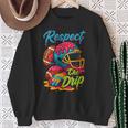 Football Drip Boys Football Ice Cream Sprinkle Respect Drip Sweatshirt Gifts for Old Women Football Drip Boys Football Ice Cream Sprinkle Respect Drip Sweatshirt Gifts for Old Women