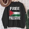 Free Palestine Free Gaza パレスチナの旗無料パレスチナ スウェットシャツ 年配の女性への贈り物