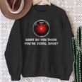 Hal 9000 ヴィンテージ 人工知能 スウェットシャツ 年配の女性への贈り物