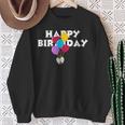 Happy Birthdayお誕生日おめでとう お誕生日おめでとう スウェットシャツ 年配の女性への贈り物