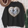 Heart Of Radiance ダイヤモンドエレガンスキラキラ スウェットシャツ 年配の女性への贈り物