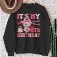 It's My 8Th Birthday Niñas Niños Adolescentes Labubu Bday Camisa de entrenamiento Regalos para ancianas