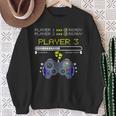 Jugadores 12 Ready Player 3 Cargando Nuevo Bebé Juegos Divertidos Camisa de entrenamiento Regalos para ancianas