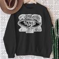 La Calavera カトリーナ ホセ・グアダルーペ・ポサダ作 スウェットシャツ 年配の女性への贈り物