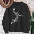 The Legend Basketballlam Dunk For The Basketball Lovers スウェットシャツ 年配の女性への贈り物