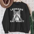 Lesbians Eat What Csdレズビアン スウェットシャツ 年配の女性への贈り物