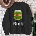 Like Pickle Rick スウェットシャツ 年配の女性への贈り物