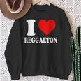 I Love Reggaeton Music スウェットシャツ 年配の女性への贈り物