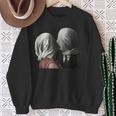Magritteによるthe Lovers Painting スウェットシャツ 年配の女性への贈り物