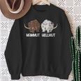 Mammut ヘルムート 石器時代 象 恐竜種 恐竜 スウェットシャツ 年配の女性への贈り物