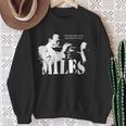 Miles Jazz Wisdom トランペットミュージシャン 1色 スウェットシャツ 年配の女性への贈り物
