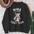 Mmaファイトチーム 面白い総合格闘技の豚 スウェットシャツ 年配の女性への贈り物