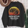 Monster Trucks Are My Jam シャツ モンスタートラック 面白い エンジン スウェットシャツ 年配の女性への贈り物