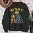 Myoul Is Disco ヴィンテージ 70年代 ダンシング レトロ ダンスミュージック スウェットシャツ 年配の女性への贈り物