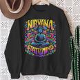 Nirvanatate Of Mind 瞑想 面白いグラフィックtシャツ スウェットシャツ 年配の女性への贈り物