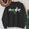 NodeJs ポケットtシャツ Javascript開発者向け スウェットシャツ 年配の女性への贈り物