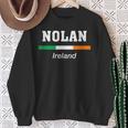 Nolan Irish Family Name 聖パトリックデー アイルランド国旗 スウェットシャツ 年配の女性への贈り物