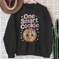 One Smart Cookie Chocolate Chip Cookie Sweatshirt Gifts for Old Women One Smart Cookie Chocolate Chip Cookie Sweatshirt Gifts for Old Women