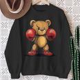 Oso De Peluche Juguetón Con Guantes De Boxeo Para Un Desafío Divertido Camisa de entrenamiento Regalos para ancianas