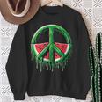 Palestine Watermelon Palestine Peace Watermelon Palestine Camisa de entrenamiento Regalos para ancianas