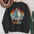 Papa 2025 年、新しいパパ、赤ちゃん発表 スウェットシャツ 年配の女性への贈り物