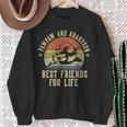Pawpaw And Grandson Best Friends For Life Pawpaw Sweatshirt Gifts for Old Women