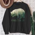 Pendleton Beartate Of Oregon Pacific Nw 野生動物 スウェットシャツ 年配の女性への贈り物