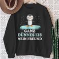Penguin Penguin Costume Nightdressleep Sweatshirt Geschenke für alte Frauen