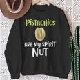 Pistachios Are Mypirit ナッツアイスクリームトッピングチョコレート スウェットシャツ 年配の女性への贈り物
