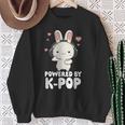 Powered By Kpop Rabbit韓国ポップマーチ K-Popグッズ スウェットシャツ 年配の女性への贈り物