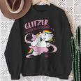 Pummel & Friends Pummelfee Pummeleinhorn Glitzer Sweatshirt Geschenke für alte Frauen