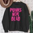 Punks Not Dead パンクズ・ノット・デッド スウェットシャツ 年配の女性への贈り物