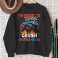 Ready To Crush Pre-K Pre K Monster Truck Back To School Boy Sweatshirt Gifts for Old Women