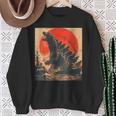 Retro Vintage Japanese Legendary Monster Kaiju Sweatshirt Gifts for Old Women