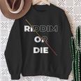 Riddim Or Die ダブステップギフト スウェットシャツ 年配の女性への贈り物