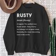 Rusty ネームシャツ スウェットシャツ 年配の女性への贈り物