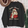 Santa's Favorite ソフトウェア開発者 面白いクリスマスサンタ スウェットシャツ 年配の女性への贈り物
