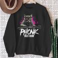Sigma Phonk Edm Cat Dj Phonk Right Meow スウェットシャツ 年配の女性への贈り物