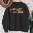 Spirit Animal チーターtシャツ ファストアフリカンキャットシルエット スウェットシャツ 年配の女性への贈り物