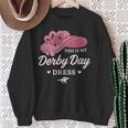 This Is My Derby Dayドレス 面白い競馬衣装 スウェットシャツ 年配の女性への贈り物