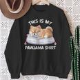 This Is My Pawjama Pomeranian 公式犬用昼寝 スウェットシャツ 年配の女性への贈り物