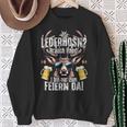 Traditional Leather Trousers Suitable For Oktoberfest S Sweatshirt Geschenke für alte Frauen