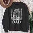 Vintage Usa Flag World's Best Poodle Dog Dad Fathers Day Sweatshirt Gifts for Old Women