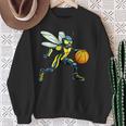 Wasp バスケットボール選手バスケットボール スズメバチ スウェットシャツ 年配の女性への贈り物