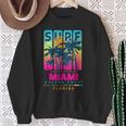 Wear Miami Florida Miami Colorfulunrise Graphic スウェットシャツ 年配の女性への贈り物